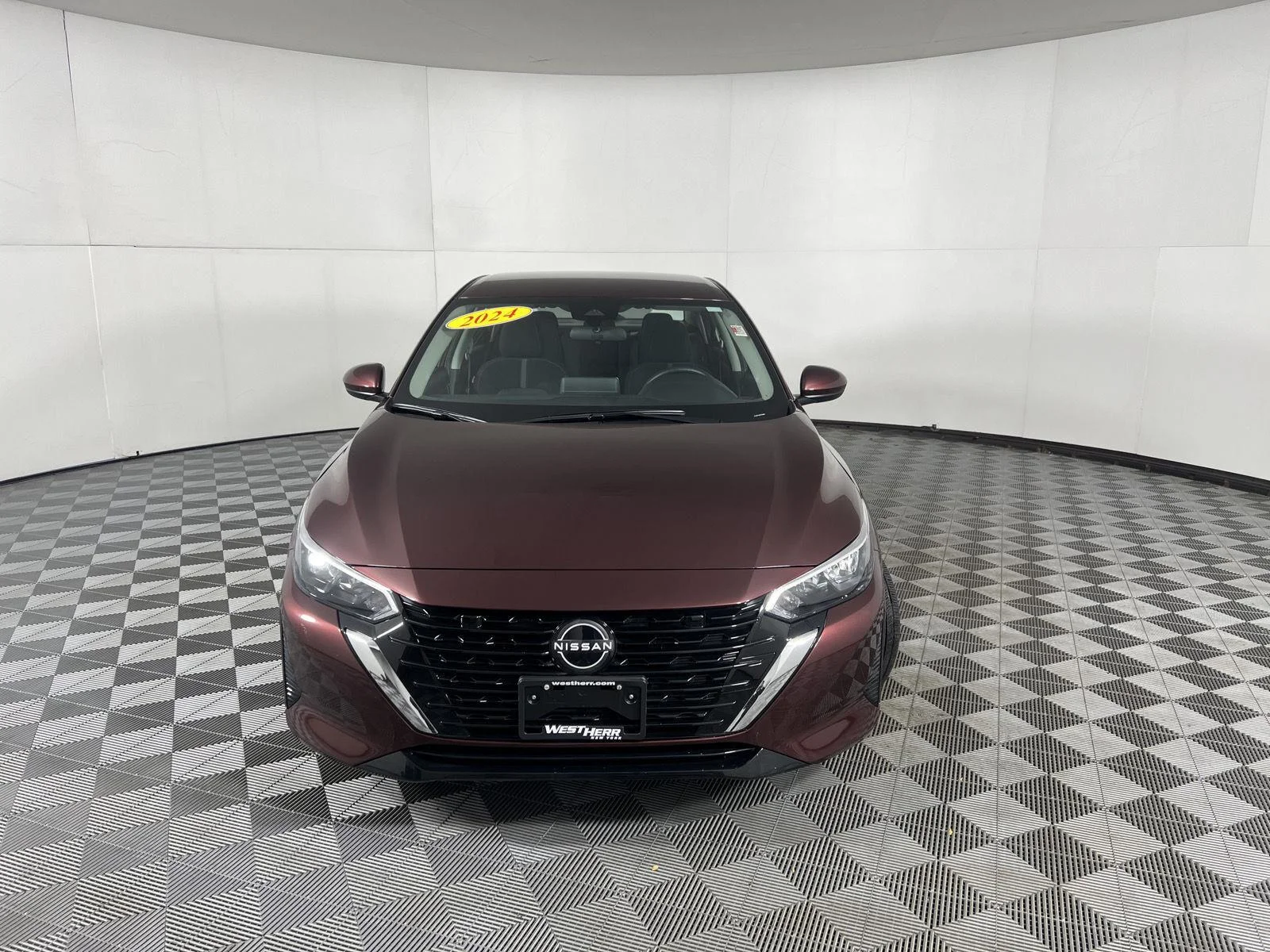 Used 2024 Rosewood Metallic Nissan SV image 2