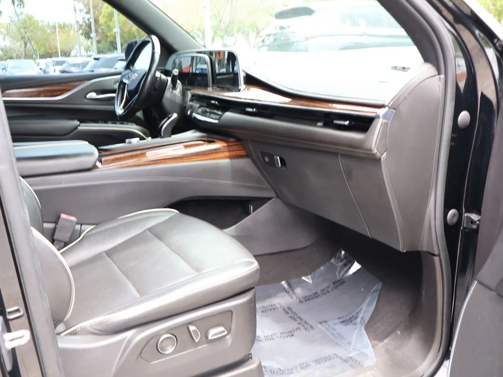 Used 2021 Black Cadillac Premium Luxury image 32