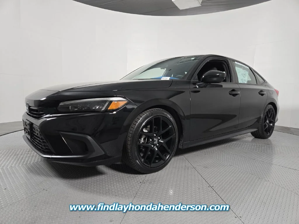 Certified Used 2023 Crystal Black Pearl Honda Sport image 2