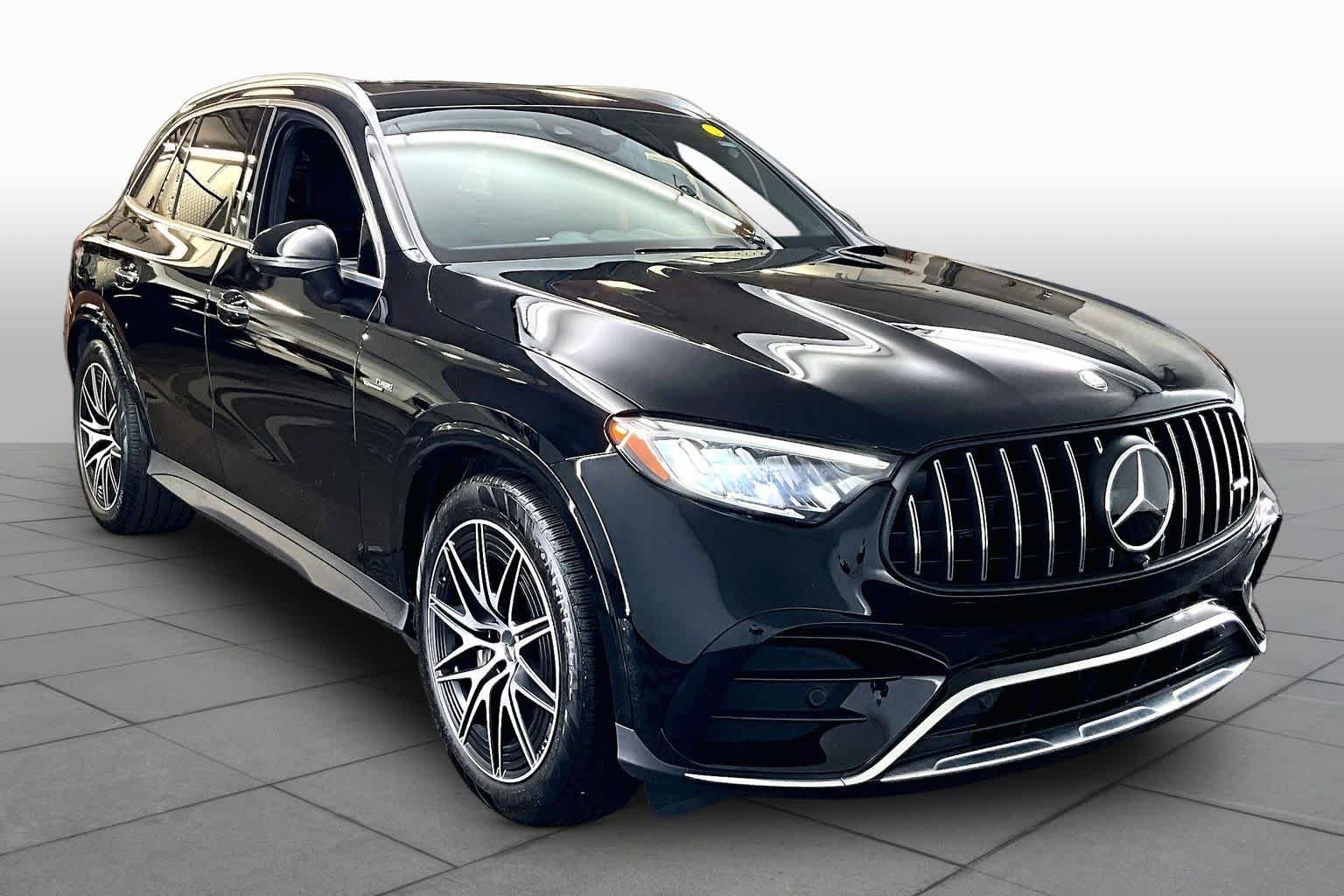 Certified Used 2025 Black Mercedes-Benz AMG® GLC 63 S E Performance image 3