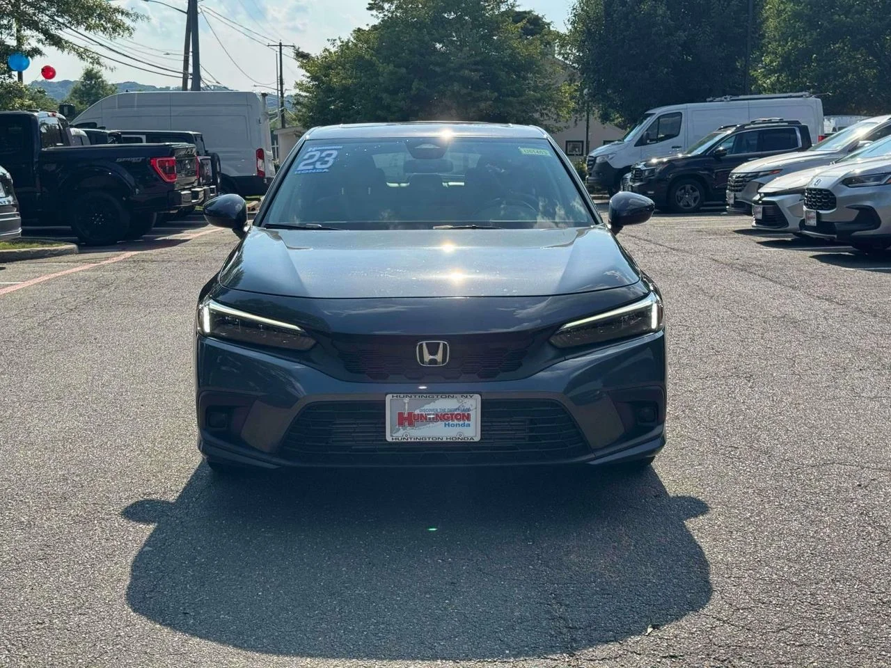 Used 2023 Meteorite Gray Metallic Honda EX-L image 2