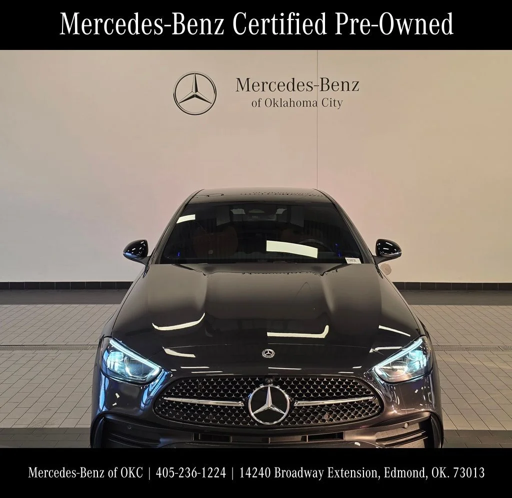 Certified Used 2023 Gray Mercedes-Benz C 300 image 2