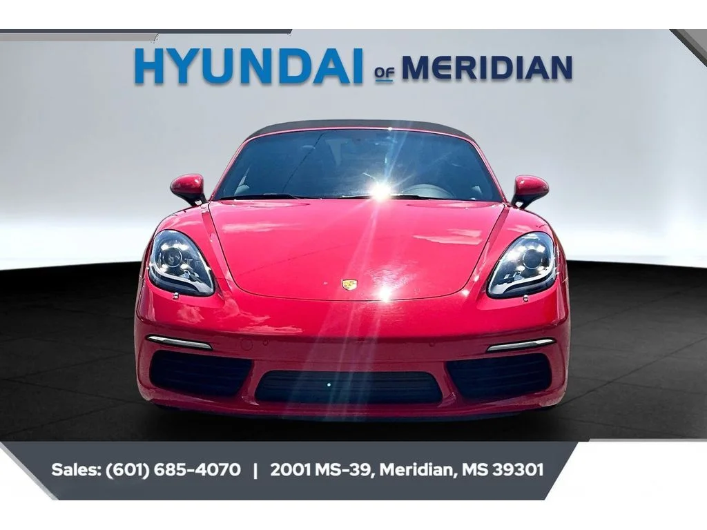 Used 2023 Guards Red Porsche Roadster image 3