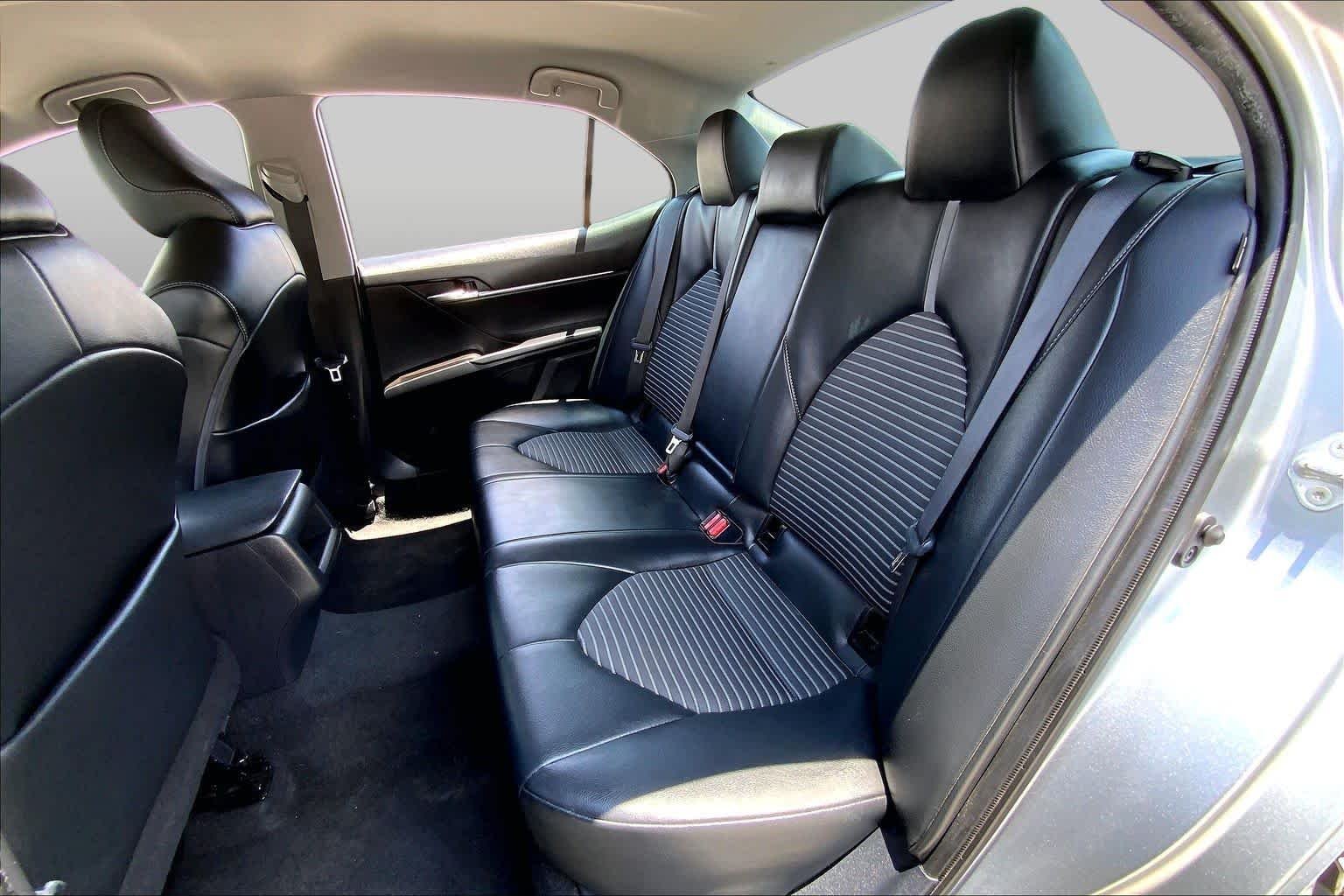 Used 2021 Celestial Silver Metallic Toyota SE image 20