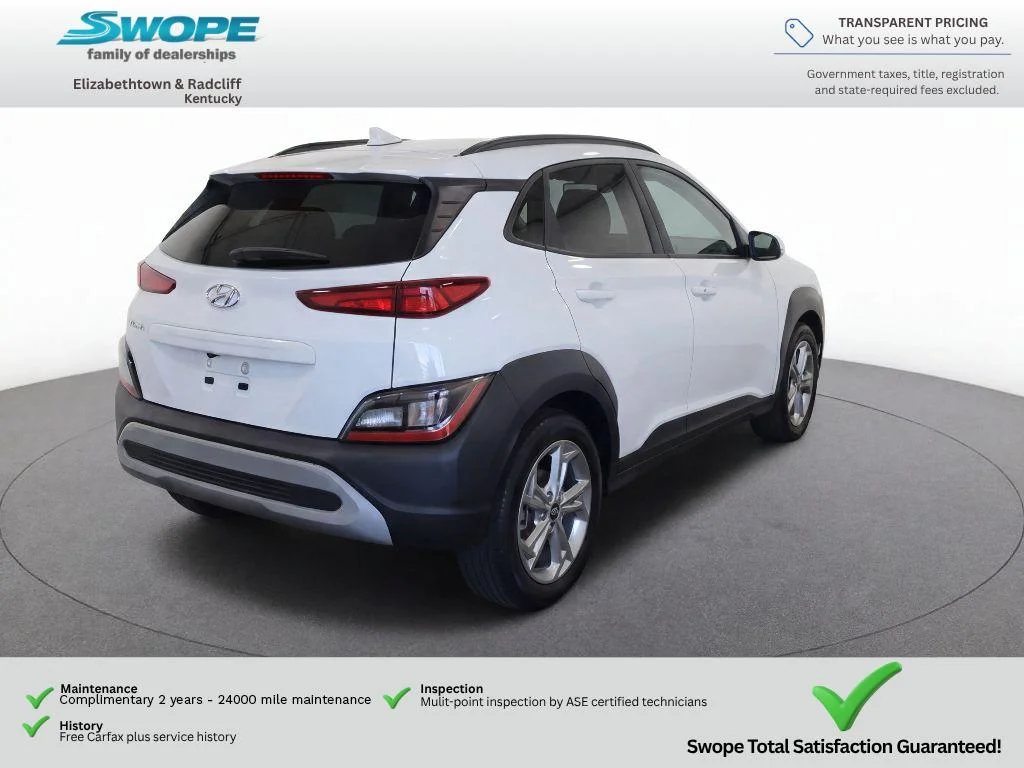 Used 2023 LUNAR WHITE Hyundai SEL image 6