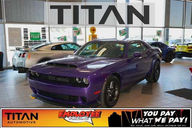 2023 Dodge Challenger SRT Demon 170*NO LUX TAX! | 1,025HP!!!! | Plum Crazy Purple | Only 24 KM! | Brembo Brakes