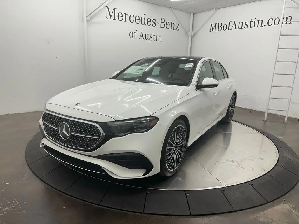 New 2027 White Mercedes-Benz E 350 image 3
