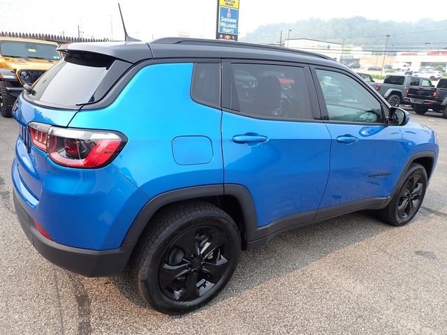 Certified Used 2021 Blue Jeep Latitude image 7