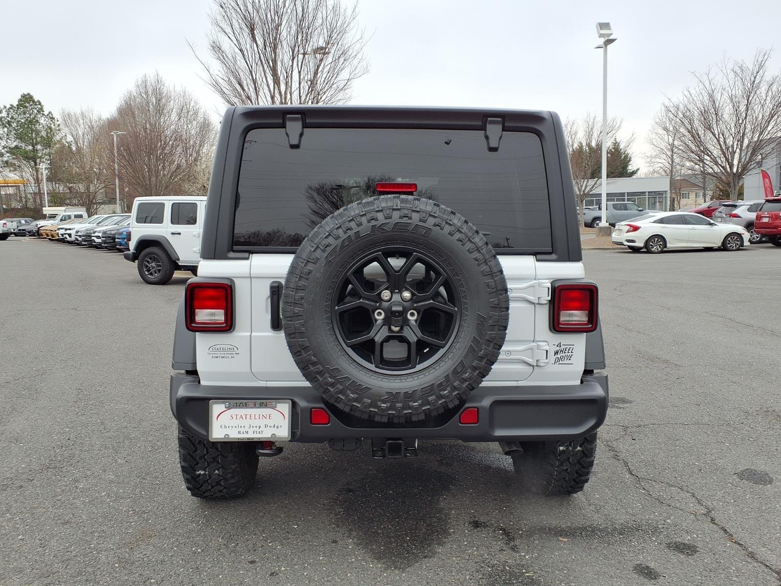 New 2026 Bright White Clear-Coat Exterior Paint Jeep Willys image 2