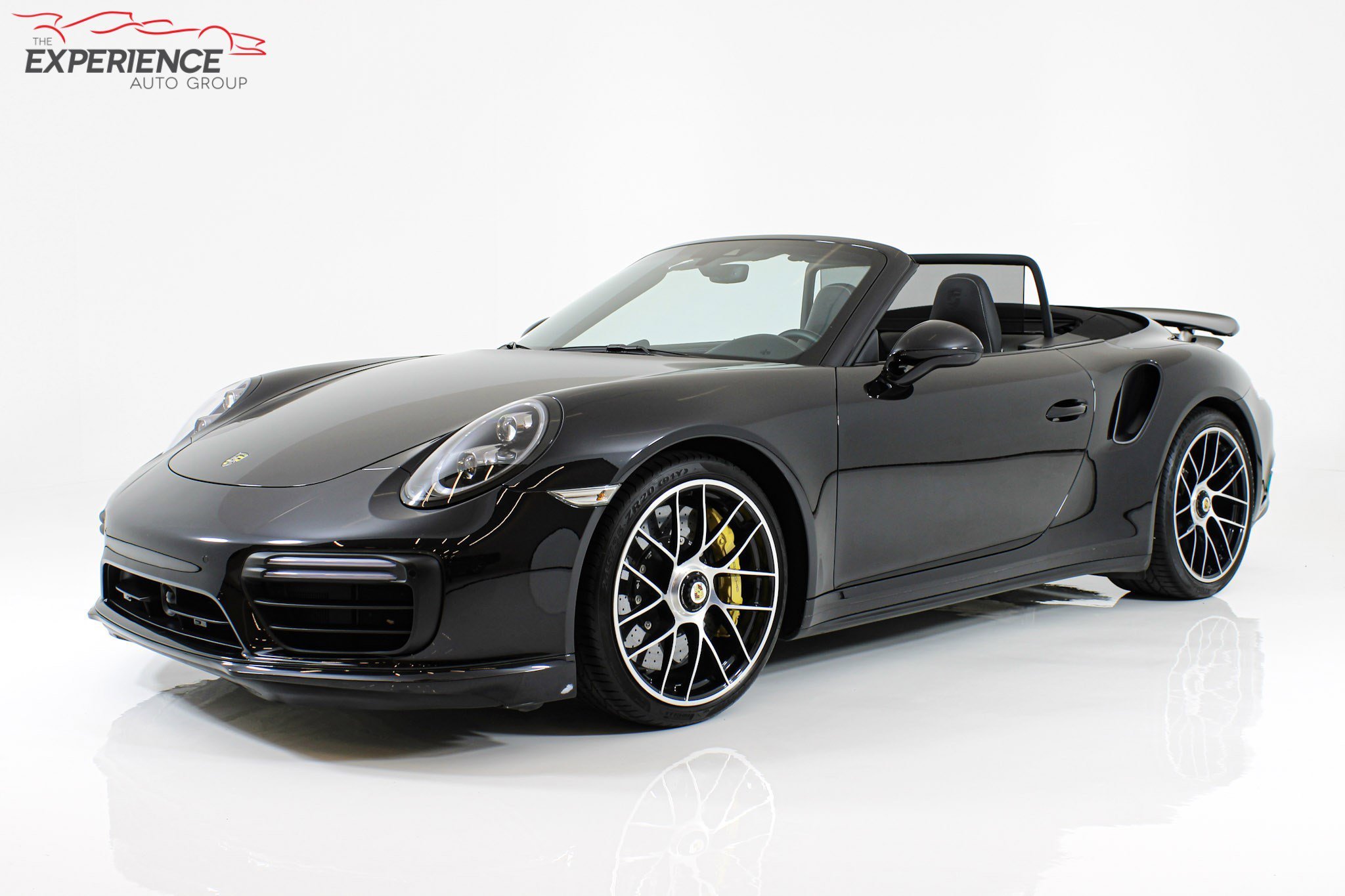 Used 2019 Black Porsche Turbo S Cabriolet image 1