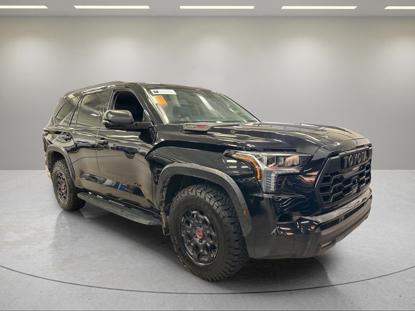 Used 2023 Midnight Black Metallic Toyota TRD Pro image 8