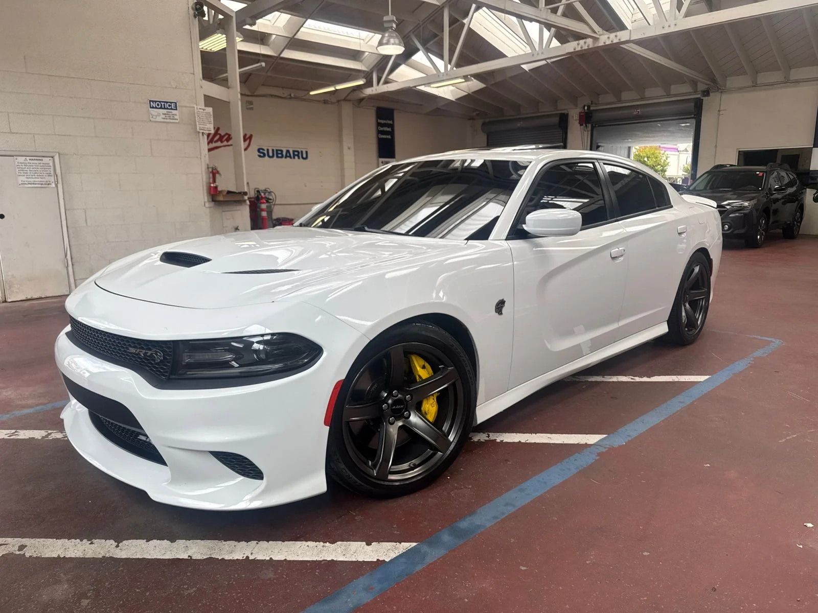 Used 2018 White Dodge SRT Hellcat image 1