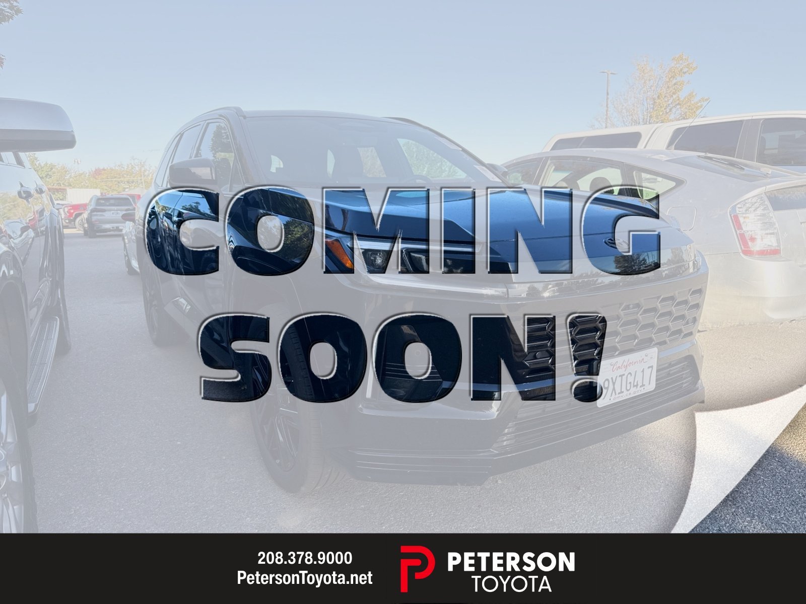 Used 2026 Black Toyota XSE image 1