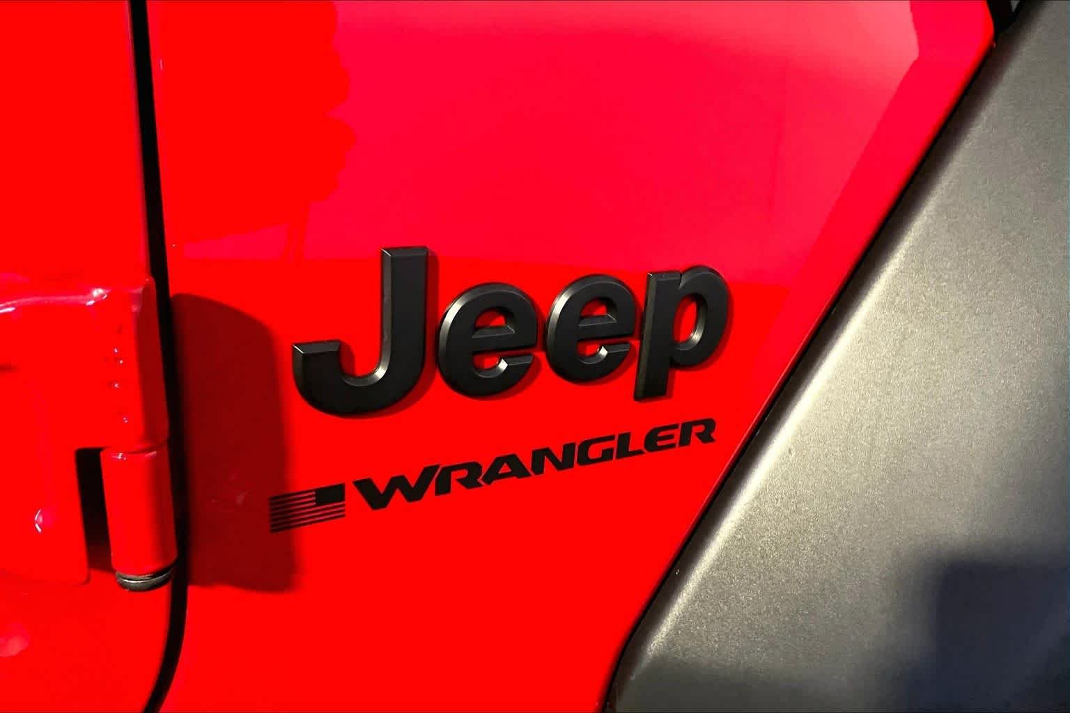 Used 2024 Firecracker Red Clearcoat Jeep Sport image 32