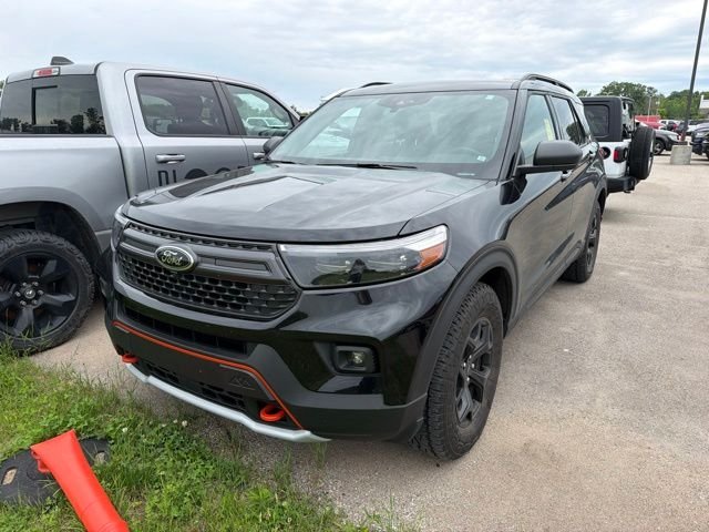 Used 2023 Agate Black Metallic Ford Timberline image 3