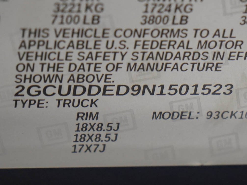 Used 2022 Northsky Blue Metallic Chevrolet LT image 28