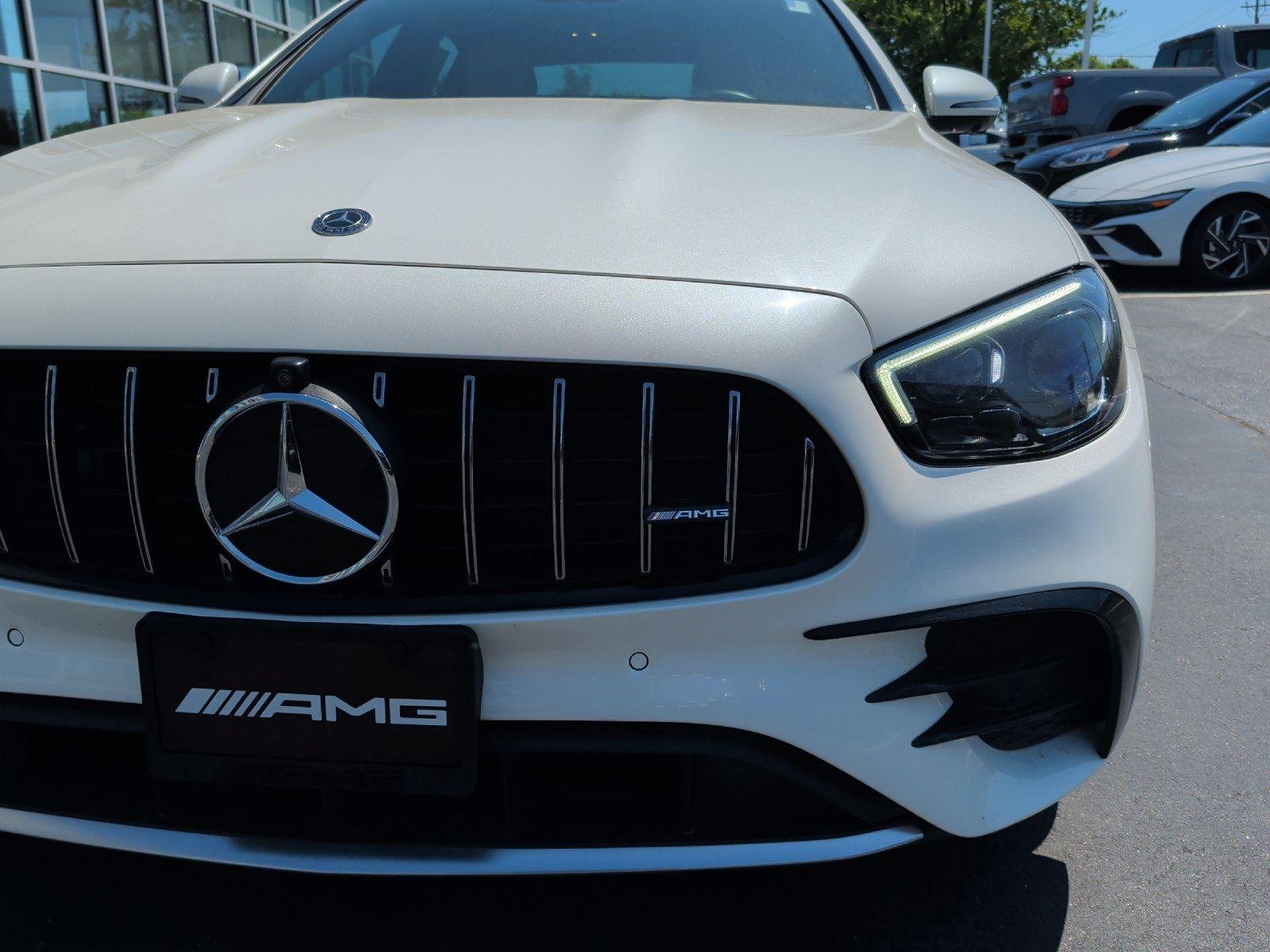 Used 2021 designo Diamond White Mercedes-Benz AMG® E 53 image 11