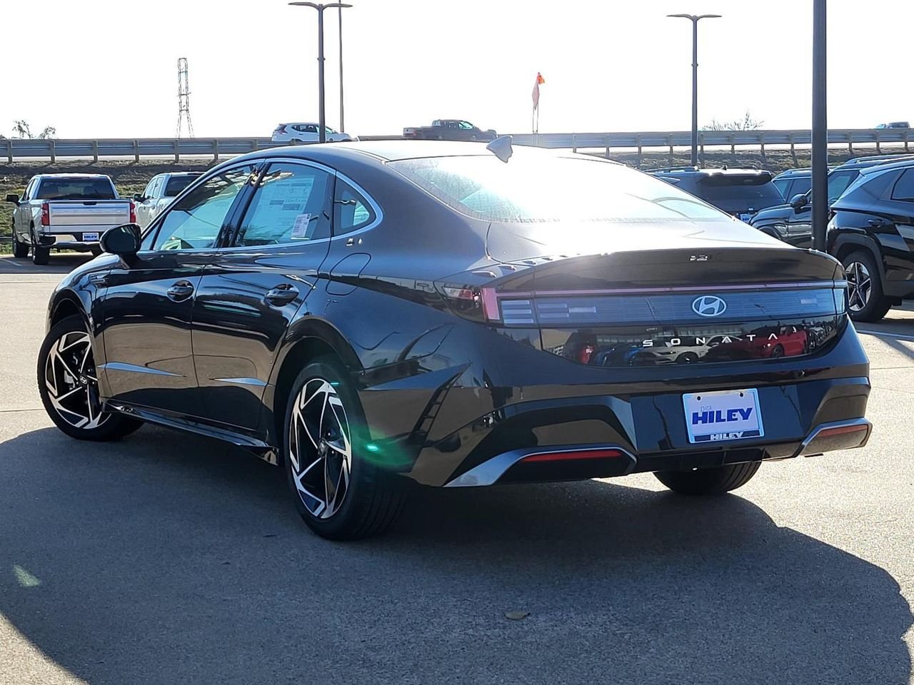 New 2026 Carbon Blue Hyundai SEL Sport image 3