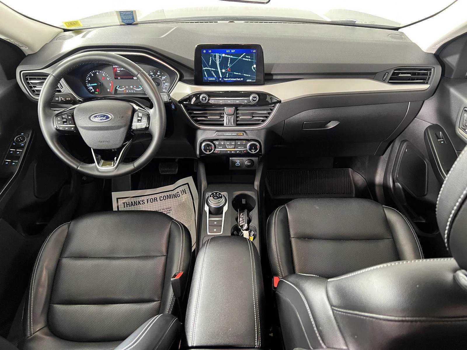 Used 2022 Stone Blue Ford SEL image 2