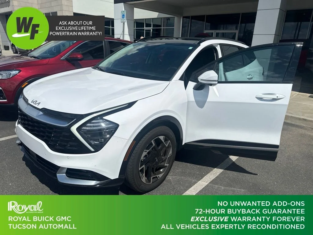 Used 2025 White Kia SX-Prestige image 1