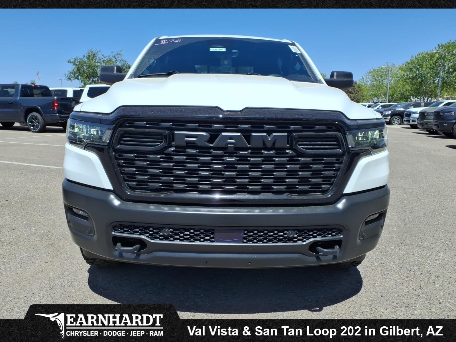 New 2026 Bright White Clear-Coat Exterior Paint RAM Warlock image 2