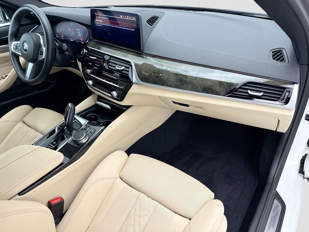 Certified Used 2023 Alpine White BMW 530i image 16