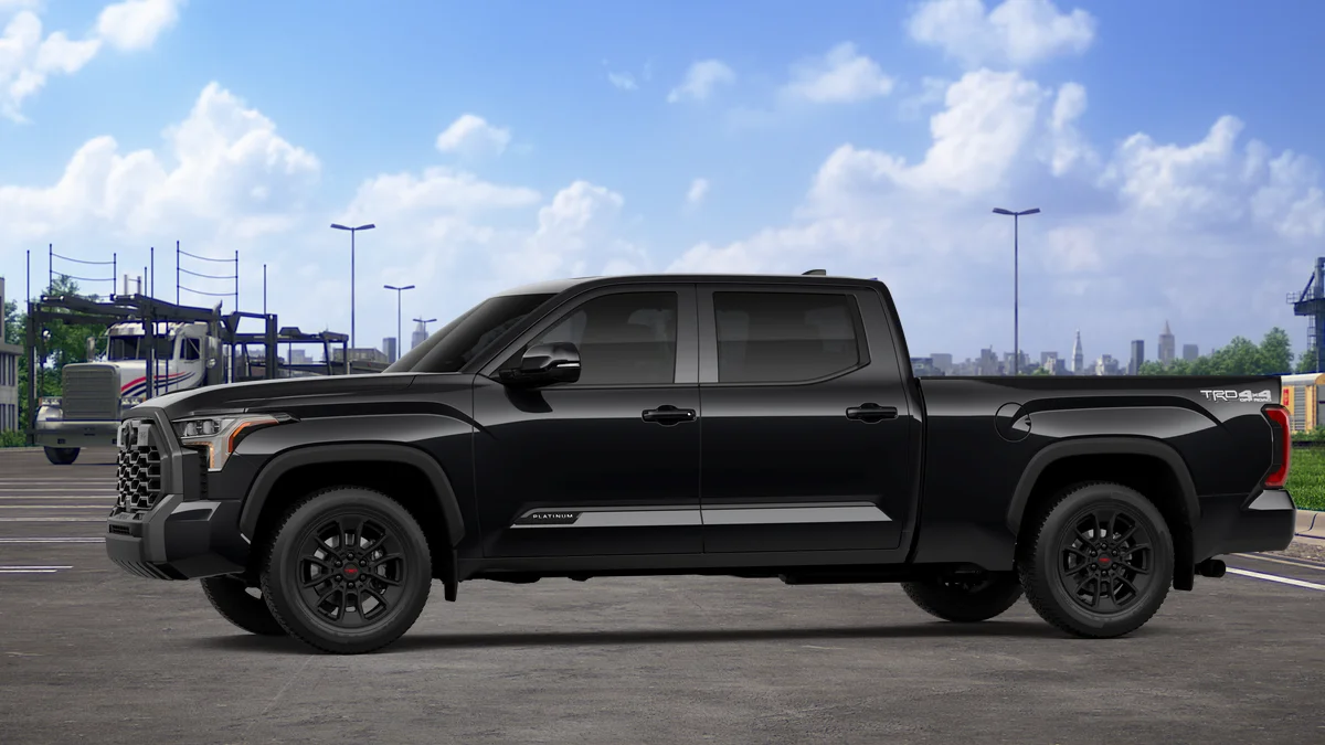 New 2026 Midnight Black Metallic Toyota Platinum image 3