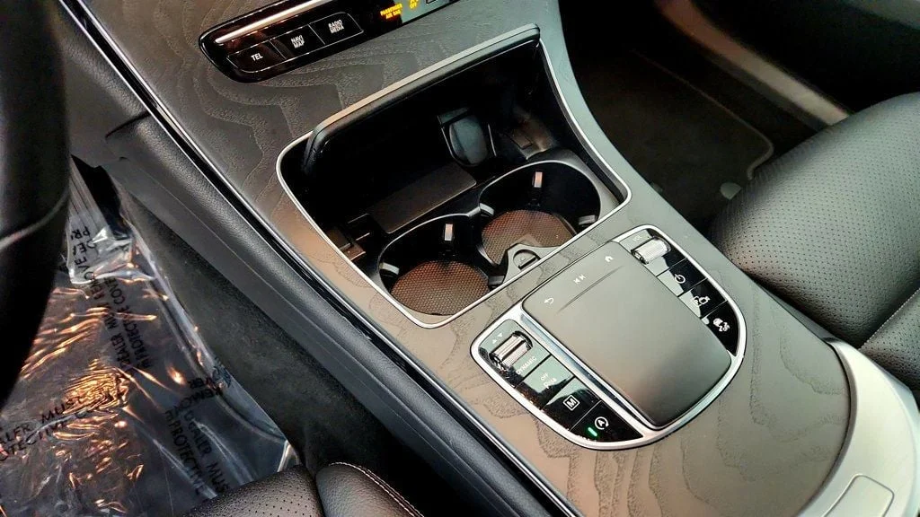 Used 2022 Black Mercedes-Benz GLC 300 SUV w/ Panorama Sunroof & Digital Instrument Cluster image 16