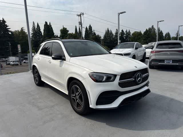 Certified Used 2022 Polar White Mercedes-Benz GLE 450 image 3