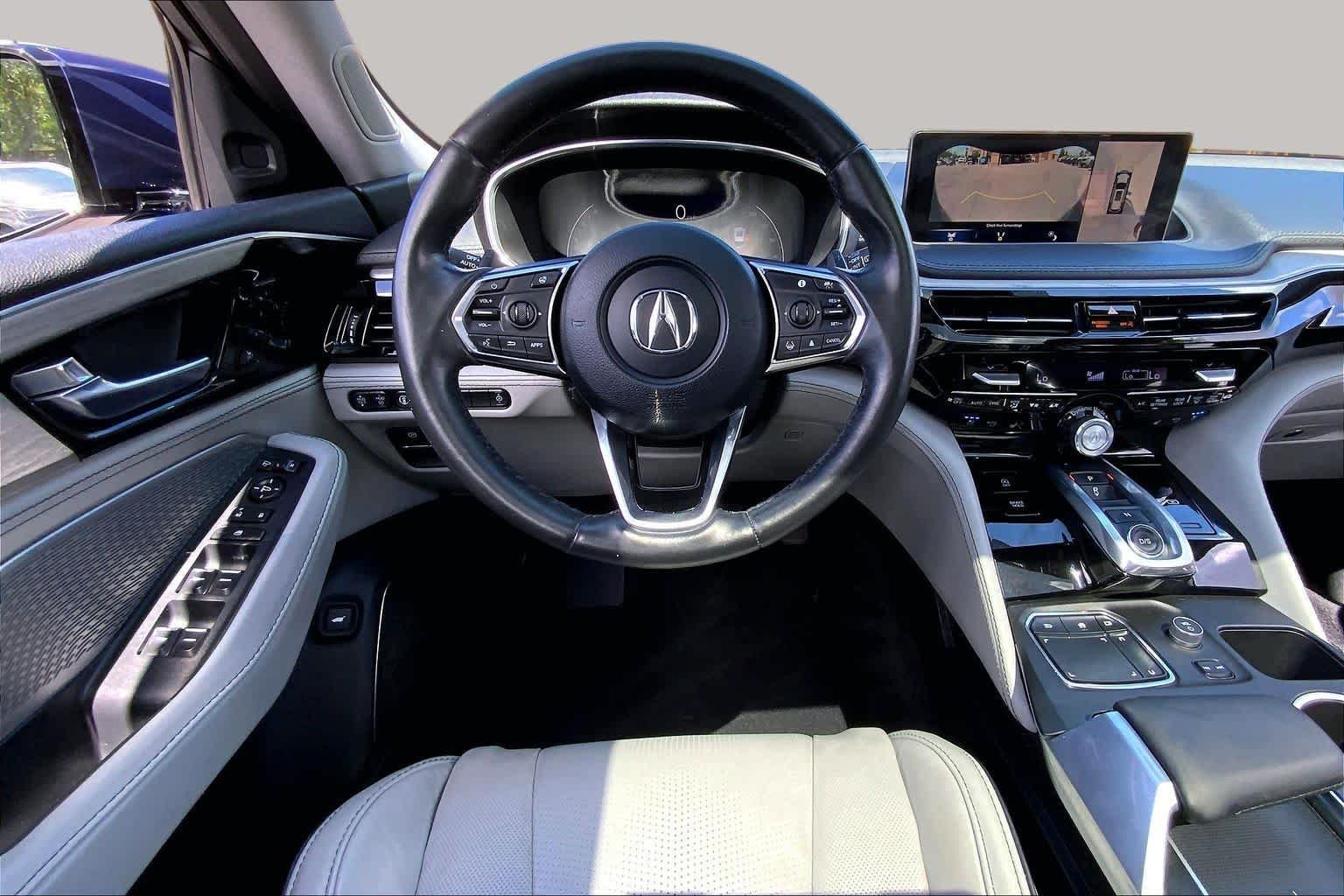 Used 2023 Fathom Blue Pearl Acura w/Advance Package image 6