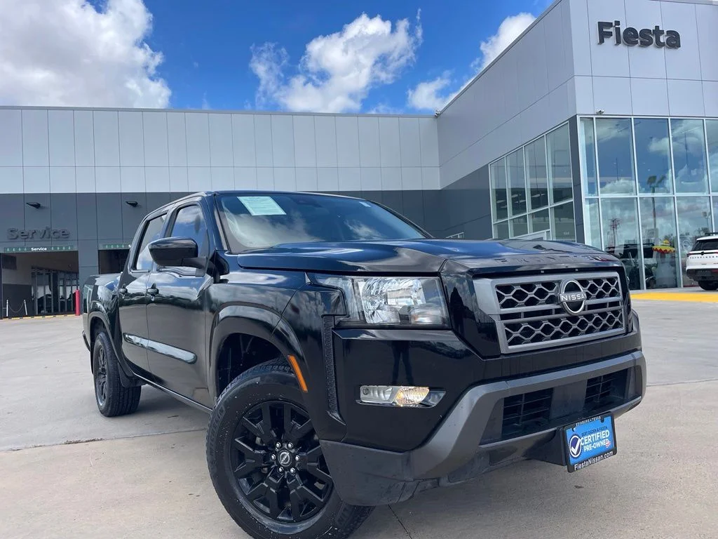 Used 2022 Black Nissan SV image 1