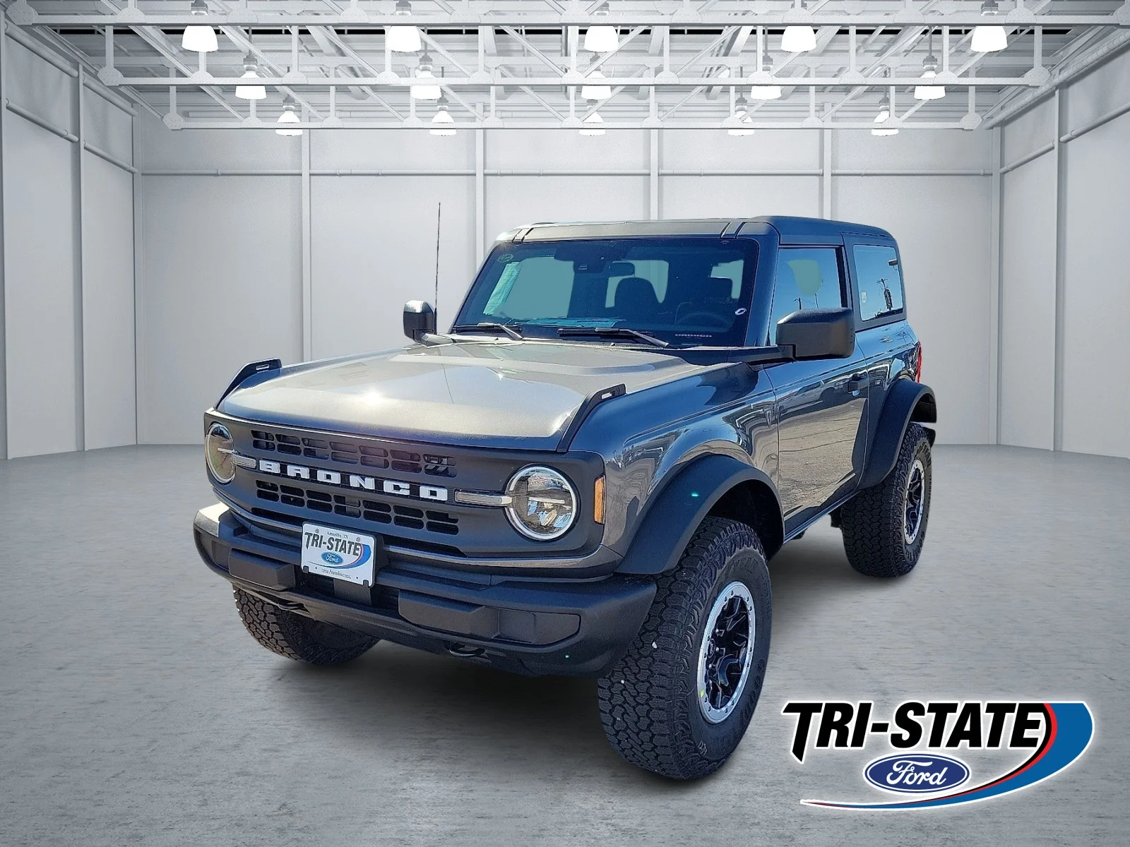 New 2025 Carbonized Gray Metallic Ford Base image 1