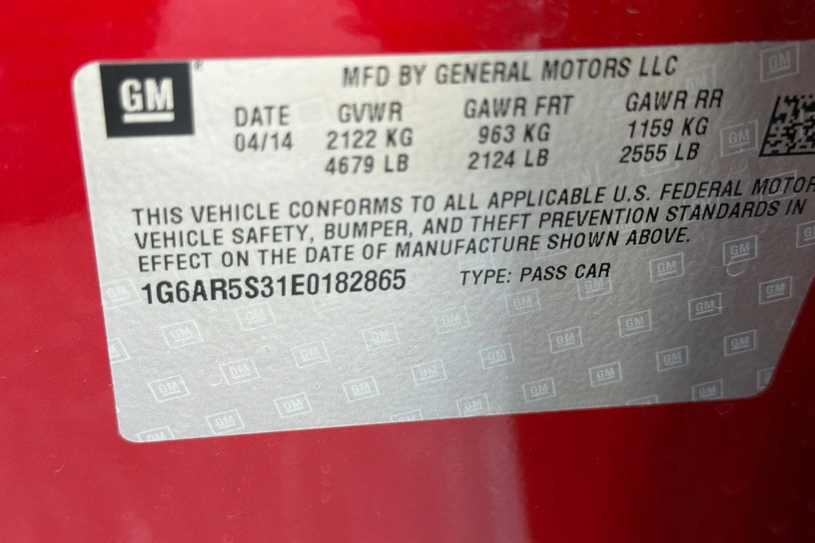 Used 2014 Red Cadillac 3.6L Luxury image 44