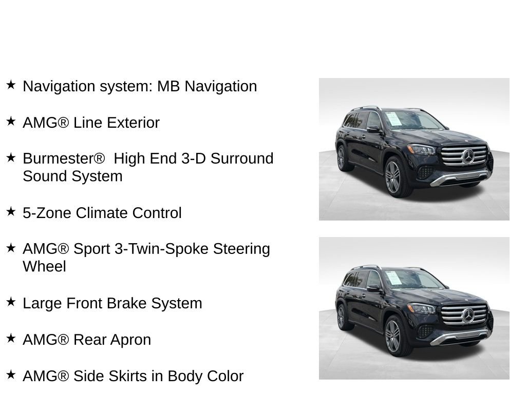 Used 2025 Black Mercedes-Benz GLS 450 image 26