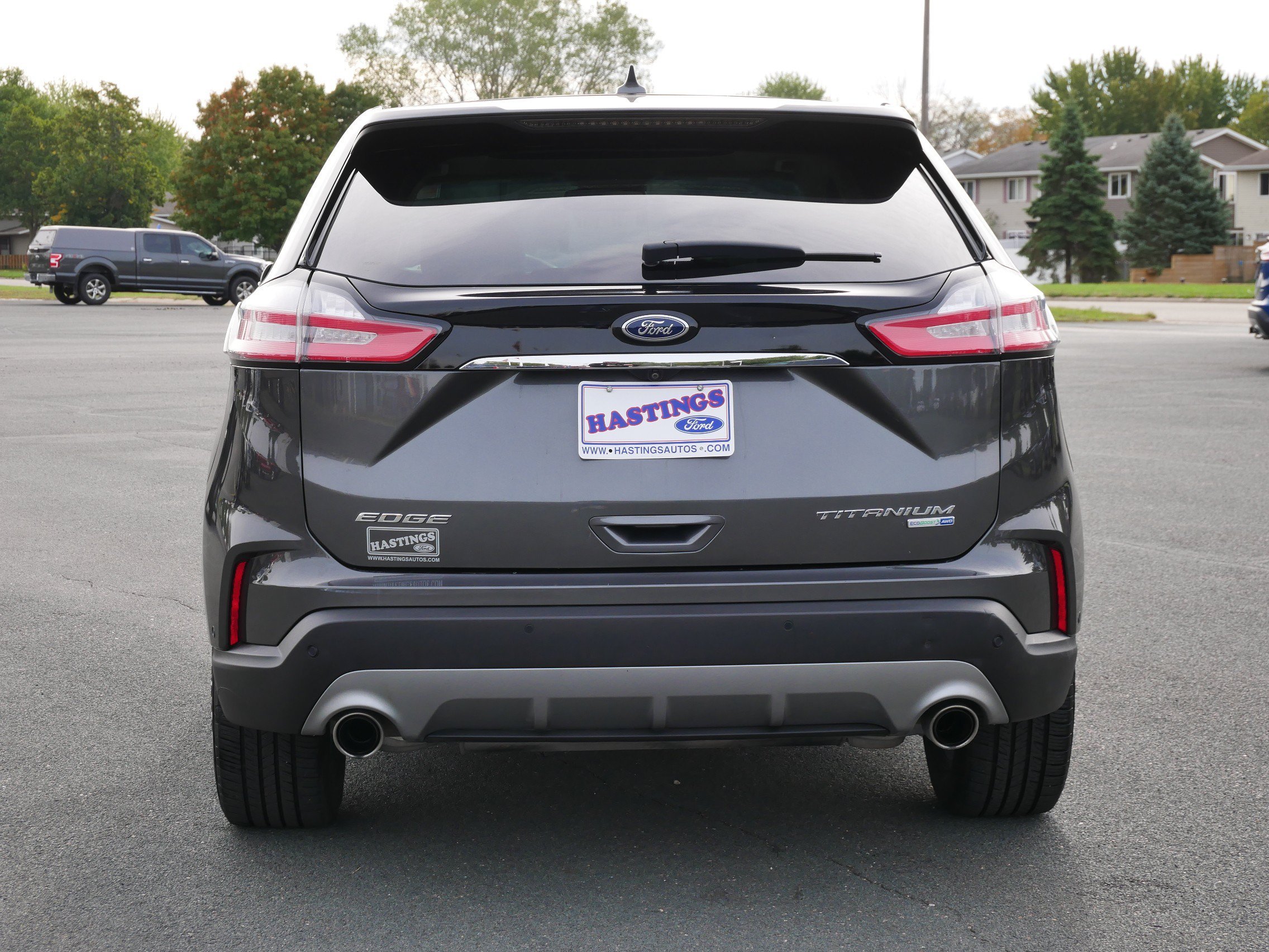 Certified Used 2019 Stone Gray Metallic Ford Titanium image 4