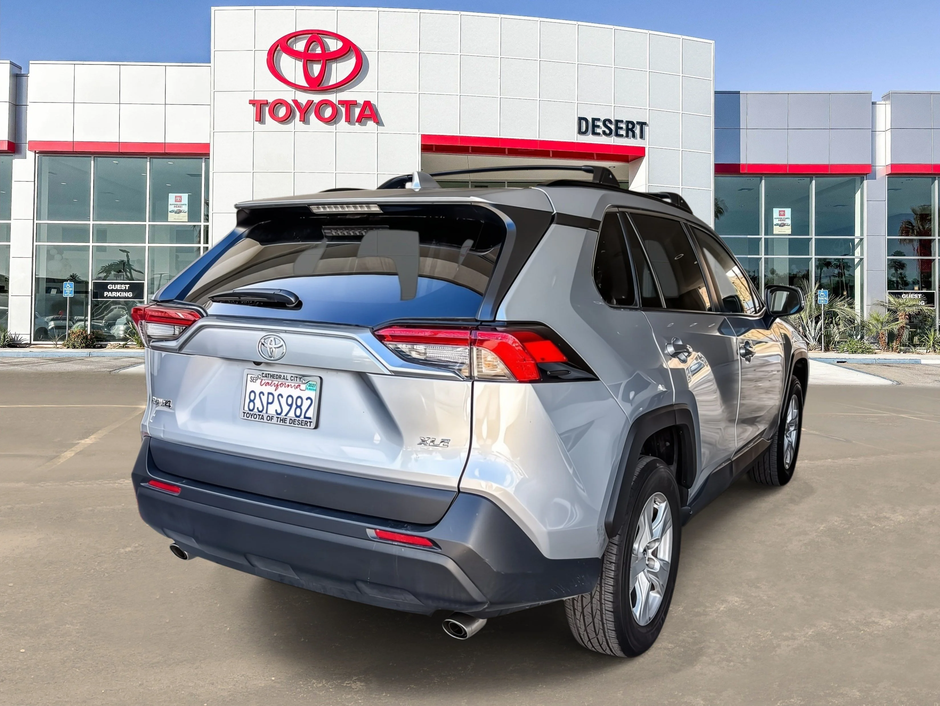 Certified Used 2020 Silver Sky Metallic Toyota XLE image 6