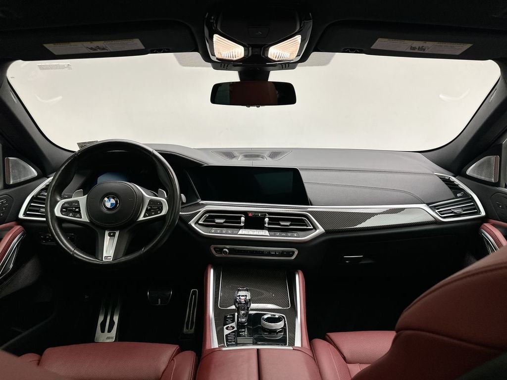 Used 2021 White Metallic BMW M50i image 20