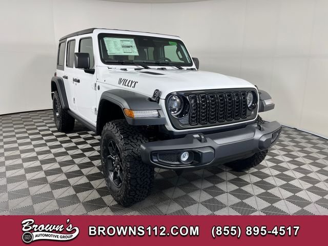 New 2026 Bright White Clear-Coat Exterior Paint Jeep Willys image 1