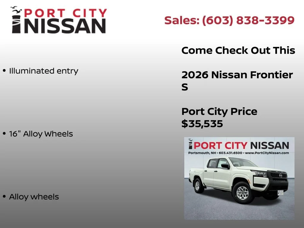 2026 Nissan Frontier S - Photo 13