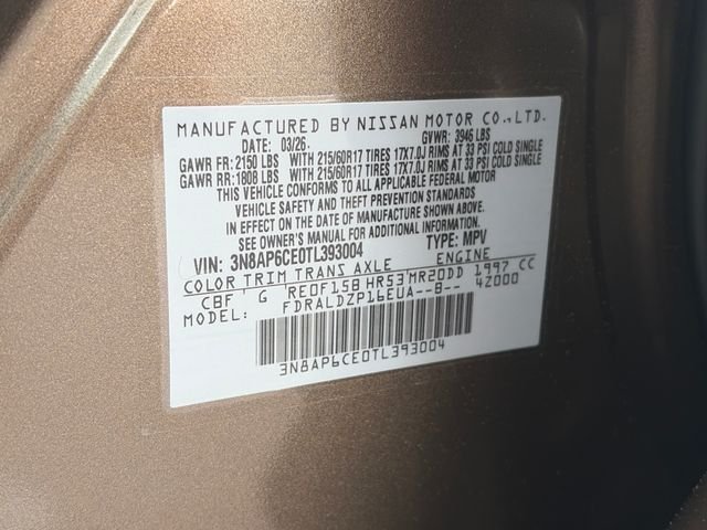 New 2026 Canyon Bronze Metallic Nissan SV image 32