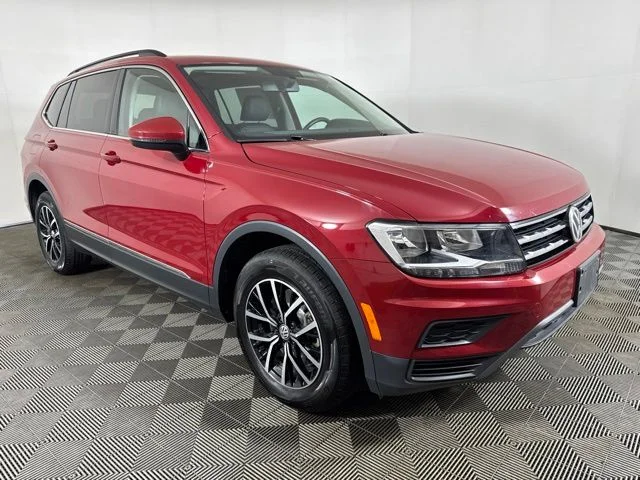 Used 2021 Red Volkswagen 2.0T SEL image 1