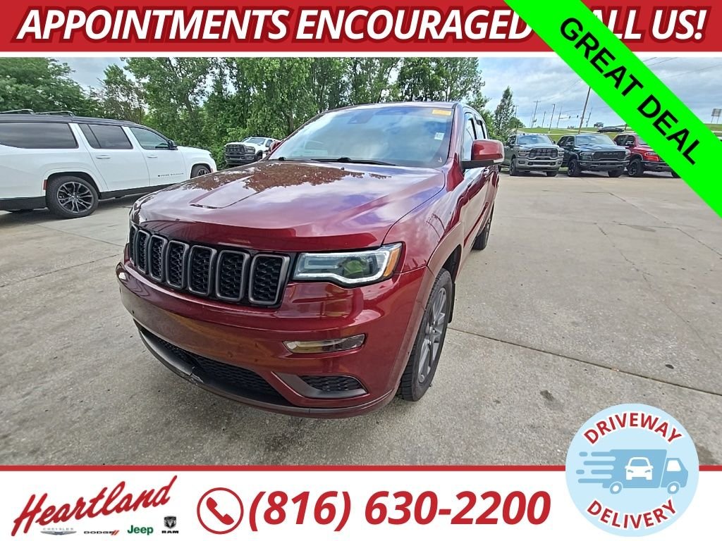 Used 2019 Red Jeep Overland image 1