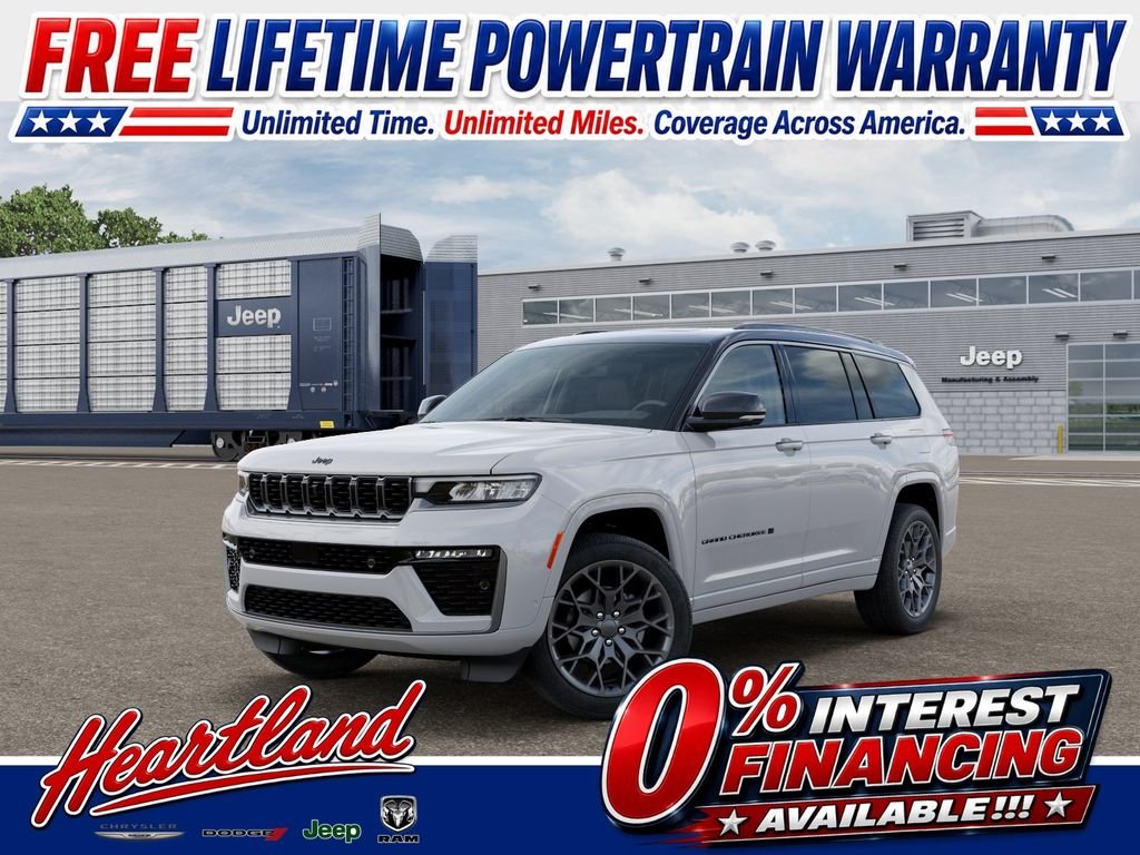 New 2026 Bright White Clear-Coat Exterior Paint Jeep Summit image 1
