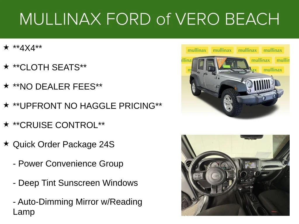 Used 2016 Silver Jeep Unlimited Sport image 5