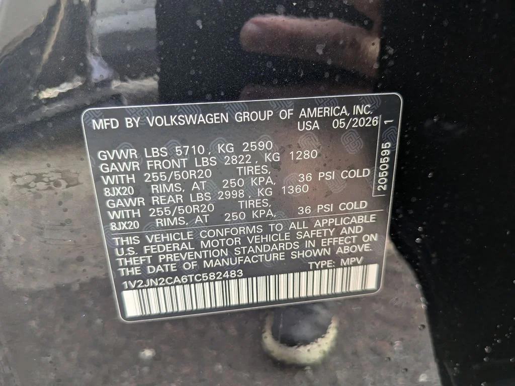 New 2026 Black Volkswagen 2.0T SE w/Technology image 35