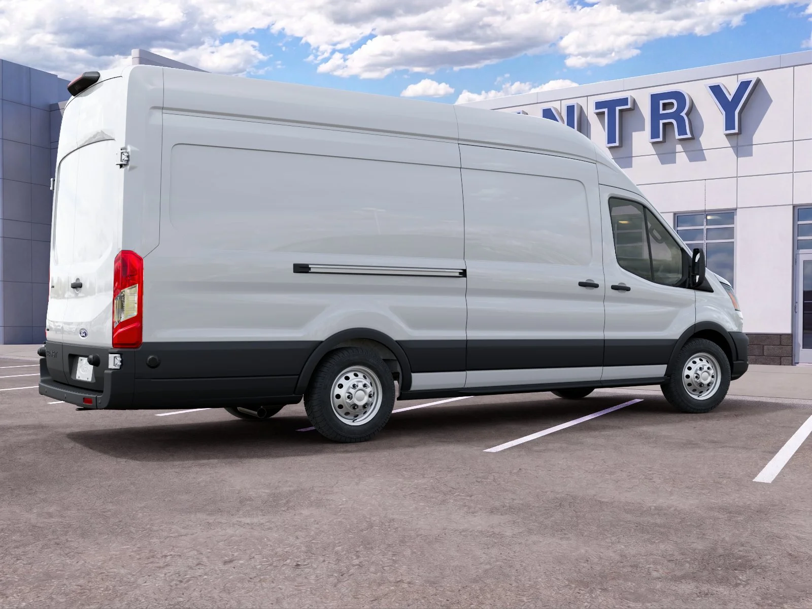 New 2027 Oxford White Ford Cargo Van image 30