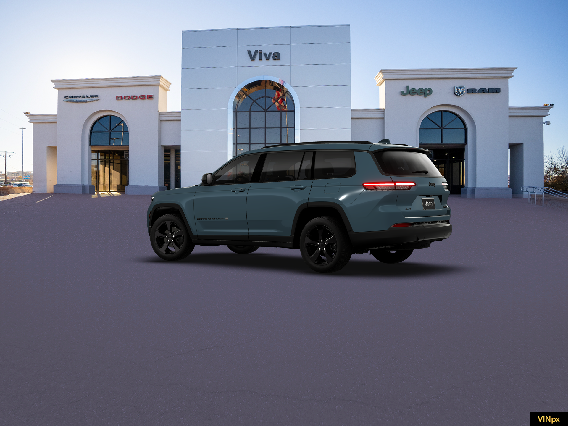 New 2026 Steel Blue Exterior Paint Jeep Limited image 4