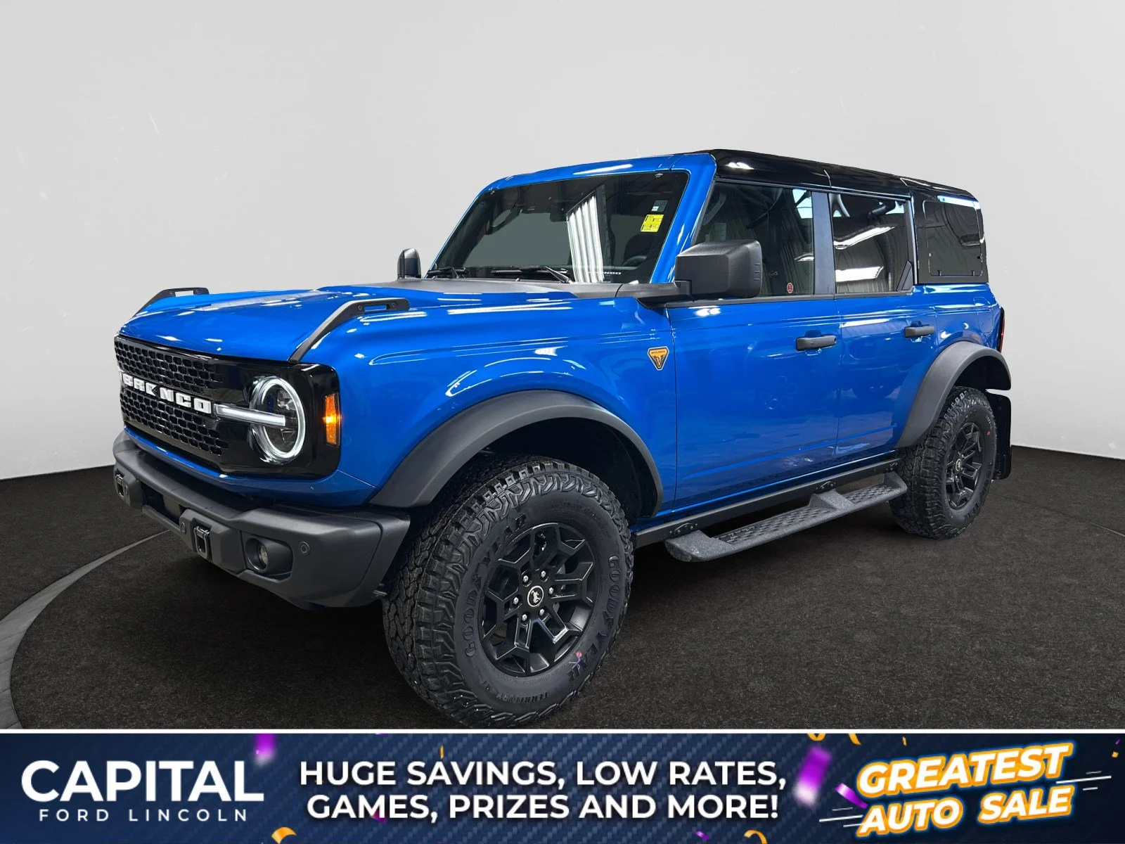New 2026 Velocity Blue Metallic Ford Badlands image 1