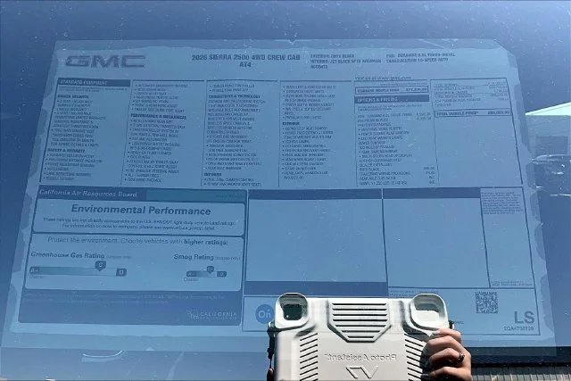 New 2026 Onyx Black GMC AT4 image 13