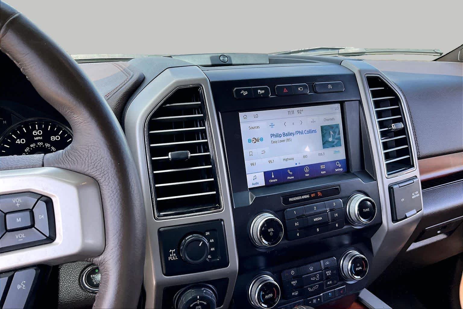 Used 2020 Star White Metallic Tri-Coat/Stone Gray Ford King Ranch image 6